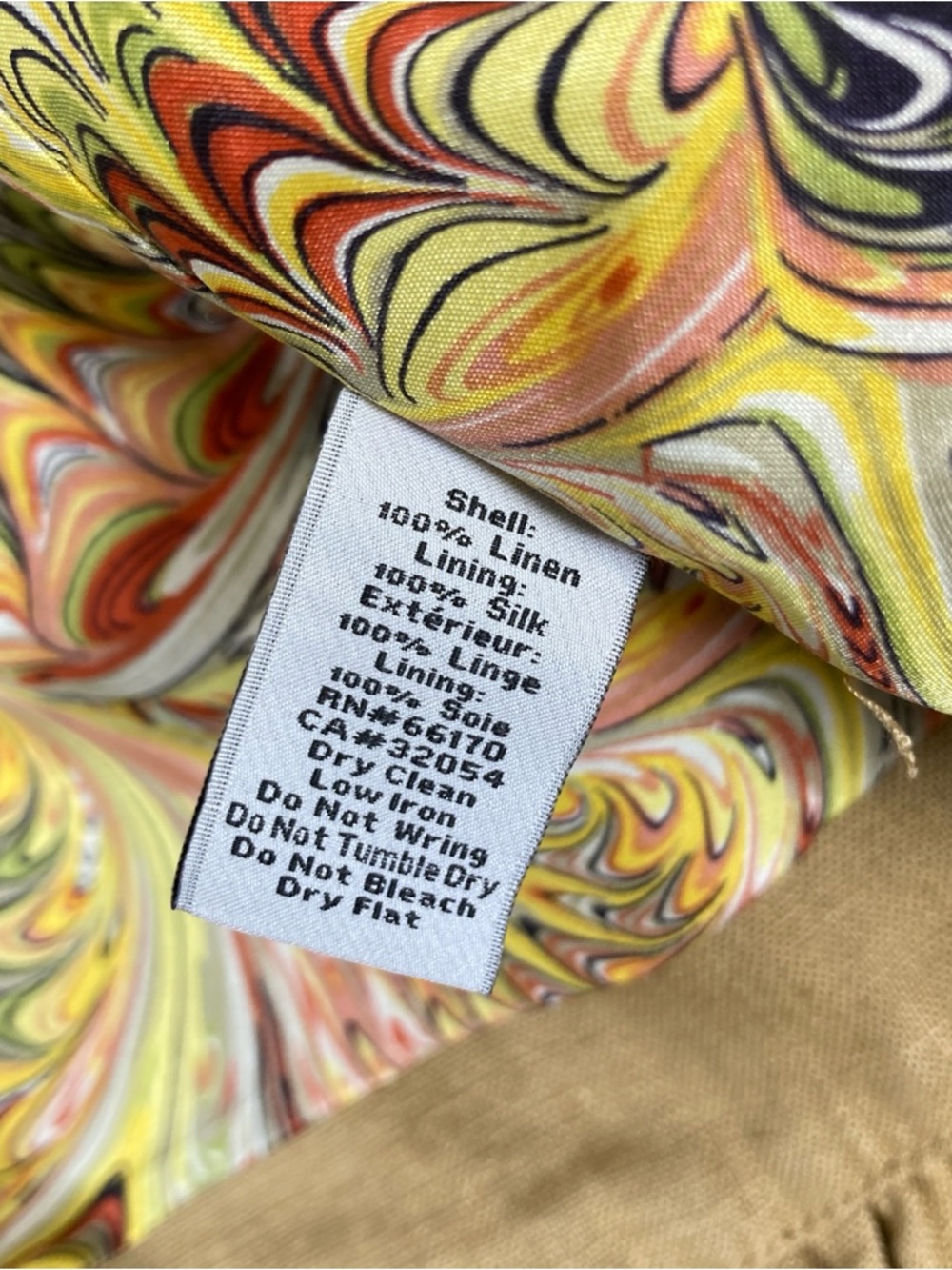 Anthropologie RUFFIAN MISE en SCENE Well Wisher Jacket Ruffle Linen Silk Size 8 - Picture 6 of 16